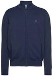 FYNCH-HATTON Strickjacke bequeme Passform, mit Stehkragen, mit Eingrifftaschen