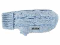 Wolters Hundepullover Zopf-Strickpullover sky blue