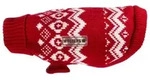 Wolters Hundepullover Norweger Pullover rot/wei&szlig; rot 25 cm