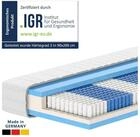 Taschenfederkernmatratze 1000 Federn, 7-Zonen Federkernmatratze, Besonders
