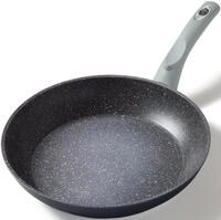 STONELINE Bratpfanne, Aluminium (1-tlg), mit echten Steinpartikeln,