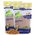 Lyra Pet 2 kg Lyra Pet&reg; Mehlw&uuml;rmer getrocknet, f&uuml;r: Wildvogel, Nager, Reptilien,