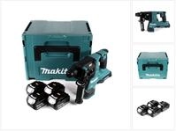 Makita Akku-Bohrhammer DHR 280 M4J 2 x 18 V 36 V Li-Ion Akku Bohrhammer Brushless 28