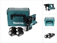 Makita Akku-Bohrhammer DHR 280 G4J 2 x 18 V 36 V Li-Ion Akku Bohrhammer 28 mm