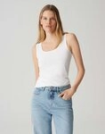 OPUS Tr&auml;gertop Tanktop IMILIA Slim aus BCI Cotton Mix