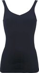 Mey Tanktop Noblesse schmale Passform, breite Tr&auml;ger, tiefer V-Ausschnitt