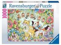 Ravensburger Puzzle Kätzchenfreundschaft, 1000 Puzzleteile, FSC® - schützt...