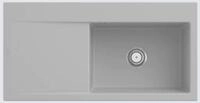 Villeroy & Boch K&uuml;chensp&uuml;le 3361 01 SM, Rechteckig, 100/22 cm, Becken rechts