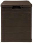 ONDIS24 Kissenbox Aufbwahrungsbox Madera Mini Holz-Optik, 90L, abschlie&szlig;bar...