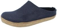 Haflinger Emils Toffel Filzpantoffel Hausschuh mit Ledersohle Unisex Hausschuh