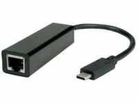 VALUE USB 3.2 Gen 2 Typ C zu Gigabit Etherne USB-Adapter