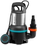 GARDENA Schmutzwasserpumpe Tauchpumpe 16000, 9042-20, 16000 l/h max. F&ouml;rdermenge
