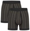 Schiesser Boxershorts Original Classics mit Eingriff, Streifen-Muster, im 2er...