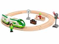 BRIO® Spielzeug-Eisenbahn BRIO® WORLD, Starter Set Reisezug, FSC® - schützt...