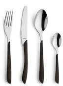 Kuppels Besteck-Set PRISMA (24-tlg), 6 Personen, Edelstahl Rostfrei 18/0 ABS, Griff