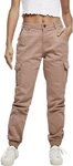 URBAN CLASSICS Cargohose Urban Classics Damen Ladies High Waist Cargo Pants (1-tlg)