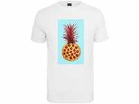 MisterTee T-Shirt MisterTee Herren Pizza Pineapple Tee (1-tlg)