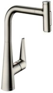 hansgrohe K&uuml;chenarmatur hansgrohe 300 Talis Select M51, ausziehbarer Schlauch...