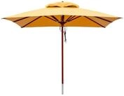 anndora-sonnenschirm Sonnenschirm 3x3 Meter Marktschirm quadratisch, LxB: