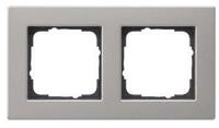 GIRA Abdeckplatte Gira Abdeckrahmen 2fach eds 0212335