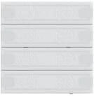 GIRA Schalter Gira KNX Tastsensor 4 Komfort 4f TS4 ws 5004003