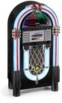 Karcher JB 6608D Retro-Radio (DAB+, UKW (FM), 40 W, Jukebox mit Plattenspieler,