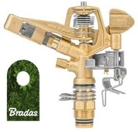 Bradas Regner Messing Impuls Regner 360&deg; AG 3/4" 35m