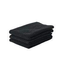 Zone Denmark Sp&uuml;ltuch Putzlappen 3er Set Black, 27 x 27 cm, (Set, 3-tlg)