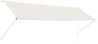 vidaXL Markise Einziehbare Markise 400&times;150 cm Creme
