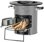 BBQ-Toro Feuerstelle Raketenofen RAKETE #2, grau, Rocket Stove f&uuml;r Dutch Oven,