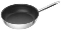 Zwilling Bratpfanne ZWILLING Pro Bratpfanne 28 cm, 18/10 Edelstahl, Silber-Schwarz,