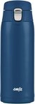 Emsa Thermobecher Travel Mug, Edelstahl, Kunststoff, 0,4L, leicht, Edelstahl,