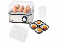 Adler Küchenorganizer-Set AD 4486 Eierkocher für 8 Eier
