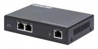 Intellinet 2-Port Gigabit Ultra PoE-Extender, Verl&auml;ngert PoE-Reichweite um...