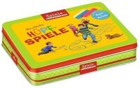 moses Spiel Die sch&ouml;nsten H&uuml;pfspiele Set Kinder mit Kreide Anleitung & Metalldose