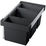 Blanco M&uuml;lltrennsystem Flexon II 80/3, Kunststoff, Stahlblech, 800 mm Untermass