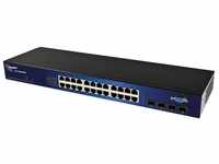 Allnet ungemanaged L2 Gigabit Ethernet (10/100/1000) 19U Netzwerk-Switch