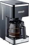 Graef Filterkaffeemaschine FK 402, 1,25l Kaffeekanne, Korbfilter 1x4, mit...