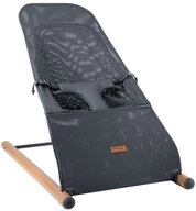 CHILDHOME Babywippe, Babywippe Schaukelstuhl S&auml;ugling Babyschaukel Holz Stahl