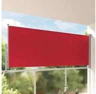 vidaXL Markise vidaXL Ausziehbare Seitenmarkise 140 x 300 cm Rot