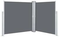 vidaXL Seitenmarkise Ausziehbare Seitenmarkise Anthrazit 140 x 600 cm (1-St)