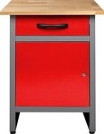 ONDIS24 Werkbank Wolle, (Set), T&uuml;r mit Sicherheitsschloss