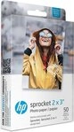 Tomik Toys Fotopapier HP 2x3 "Premium Zink Fotopapier (50 Blatt), kompatibel...