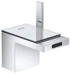 hansgrohe Bidetarmatur Axor MyEdition Bidetmischer mit Push-Open Ablaufgarnitur
