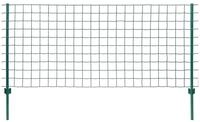 vidaXL Gartenzaun, Metallzaun Stahl 20 x 1 m Gr&uuml;n