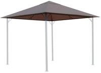 Quick Star Pavillon-Ersatzdach Nizza, 180 g/m&sup2;, 297 x 297 cm (Beigegrau, 3 x 3 m),