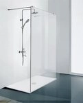 Sanotechnik Walk-in-Dusche Freedom I, Einscheibensicherheitsglas