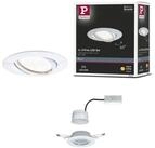 Paulmann LED Wandleuchte LED Einbauleuchte Base Coin Einzelleuchte schwenkbar...