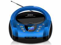 Cyberlux CL-710 tragbarer CD-Player (CD, Kinder CD Player tragbar, Boombox,...