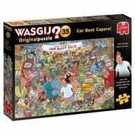 Jumbo Spiele Puzzle Wasgij Original 35 - Flohmarkt-Chaos! 1000 Teile, 1000